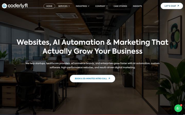 Screenshot of coderlyft.com