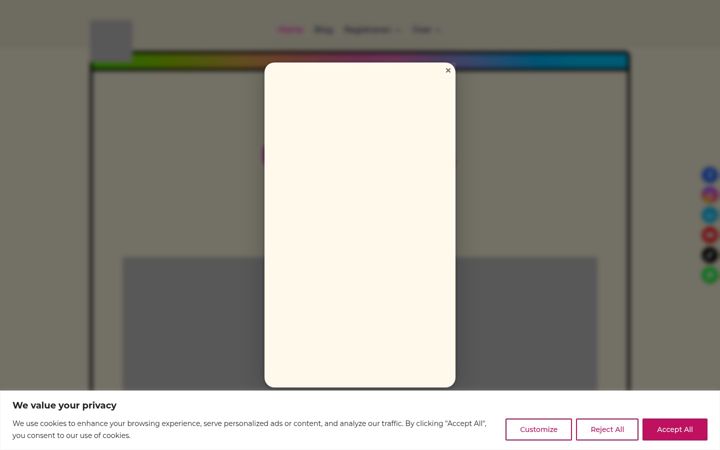 Screenshot of coderminds.nl