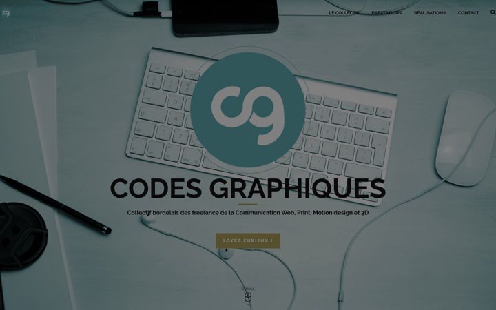 Screenshot of codes-graphiques.com
