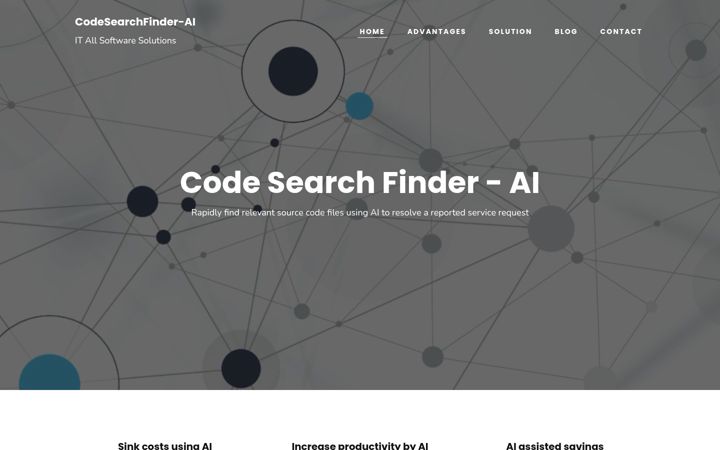 Screenshot of codesearchfinder.com