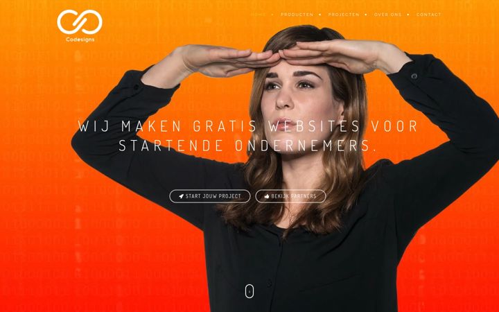 Skjermbilde av codesigns.nl