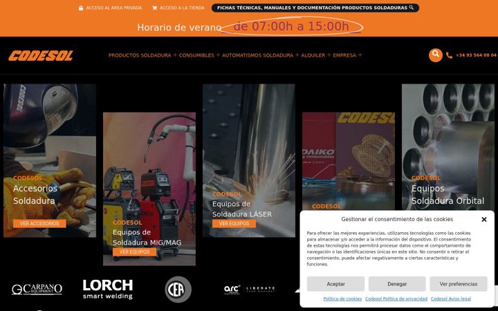 Screenshot of codesol.com