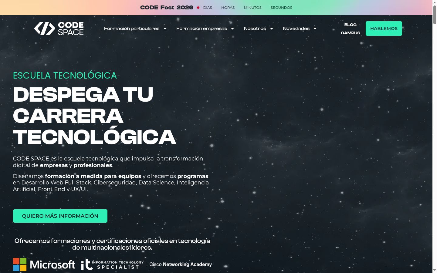 Captura de ecrã do banner de consentimento apresentado antes de qualquer interação