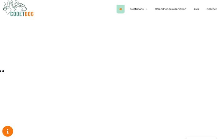 Captură de ecran a codetdog.fr