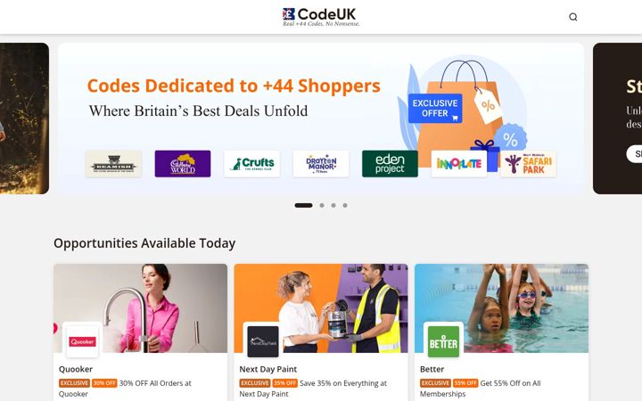 Screenshot van codeuk.net