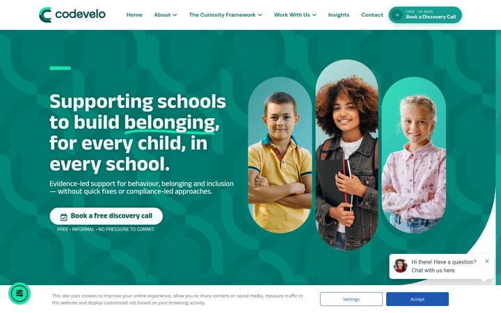 Screenshot of codevelo.co.uk