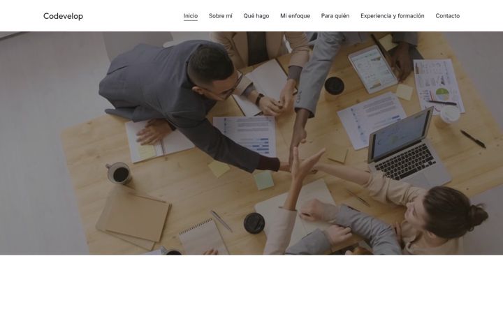 Screenshot of codevelop.es