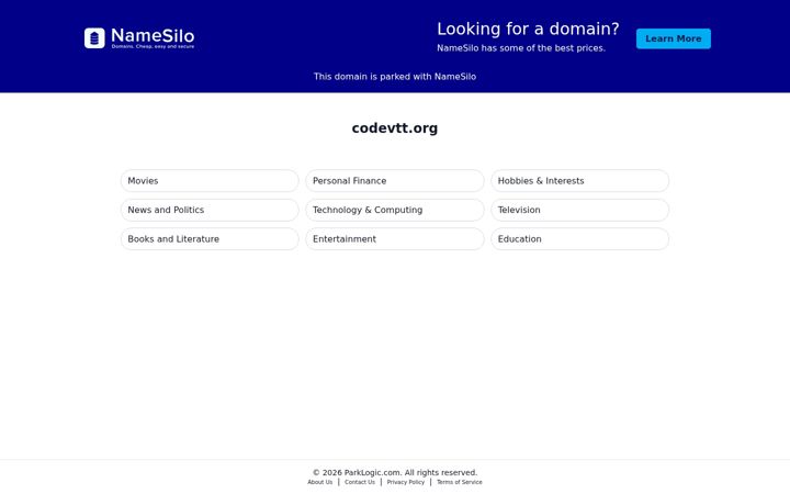 Screenshot of codevtt.org