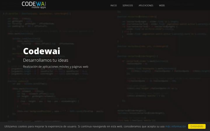 Screenshot of codewai.com
