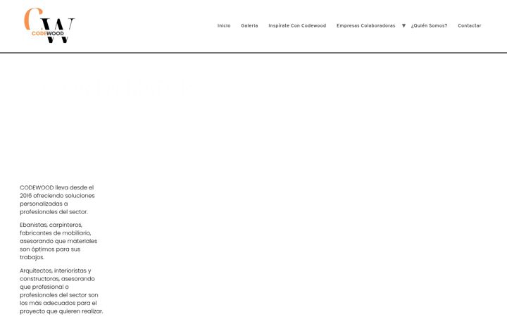 Screenshot of codewood.eu