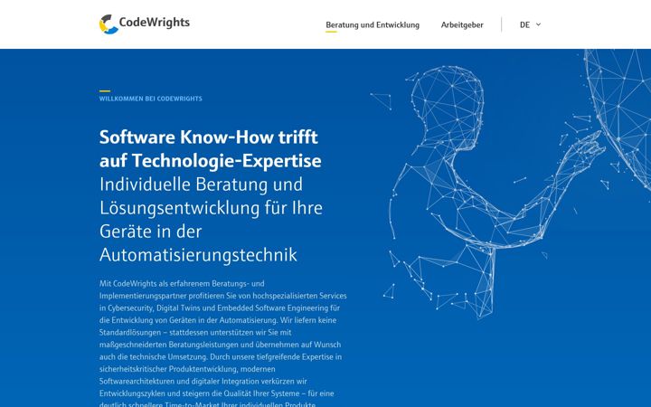 Screenshot of codewrights.de