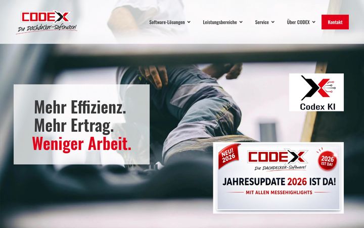 Zrzut ekranu codex-online.de