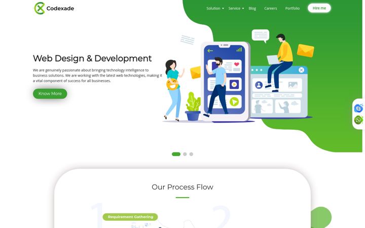 Screenshot of codexade.com