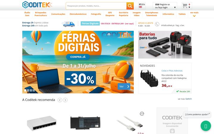 Screenshot of codi-tek.com