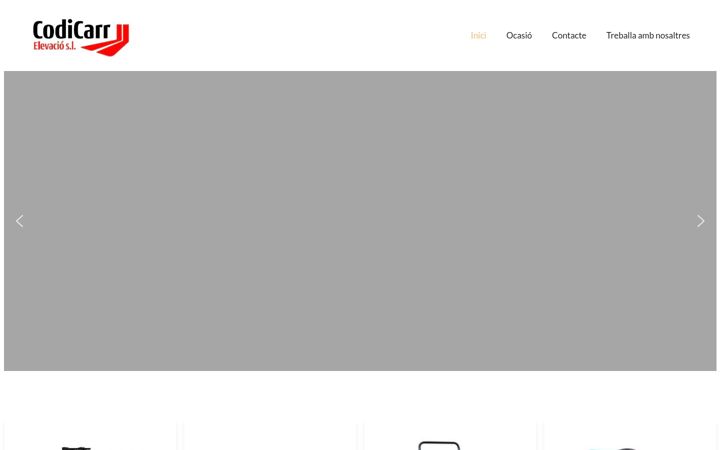 Screenshot of codicarr.com