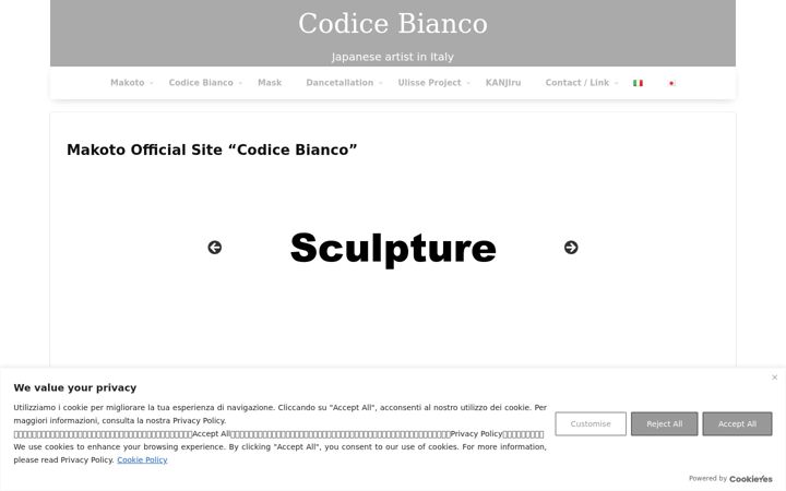 Skærmbillede af codice-bianco.it