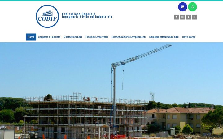 Screenshot of codif.eu