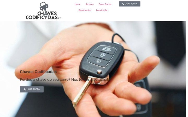 Screenshot of codificar.pt