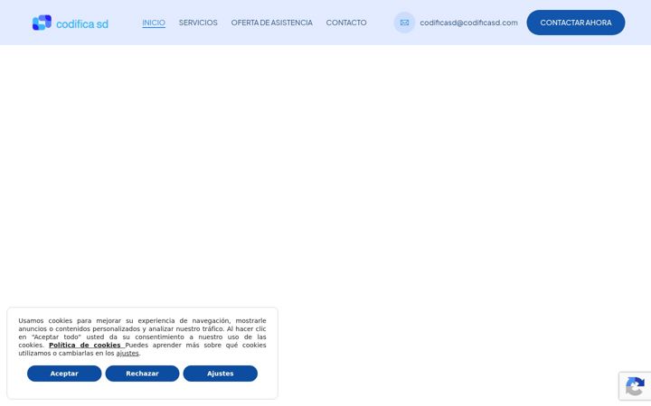 Screenshot of codificasd.com
