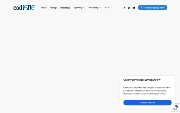 Screenshot of codifive.pl