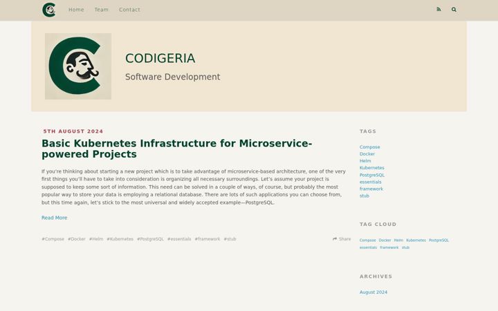 Screenshot of codigeria.com