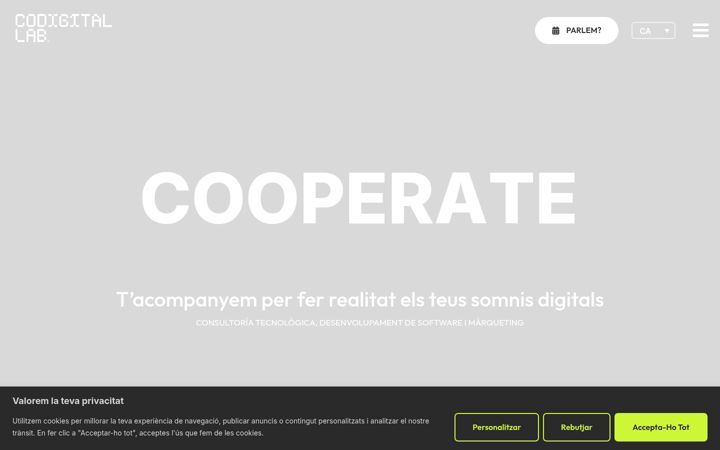 Screenshot of codigitalab.com