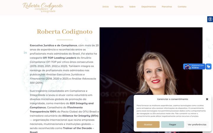 Posnetek zaslona codignoto.com.br