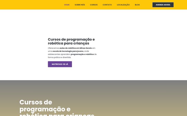 Skjámynd af codigokidmg.com.br