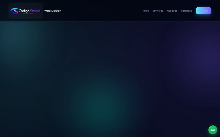 Screenshot of codigosimpleweb.com