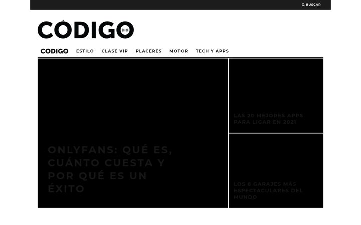 Screenshot of codigounico.com