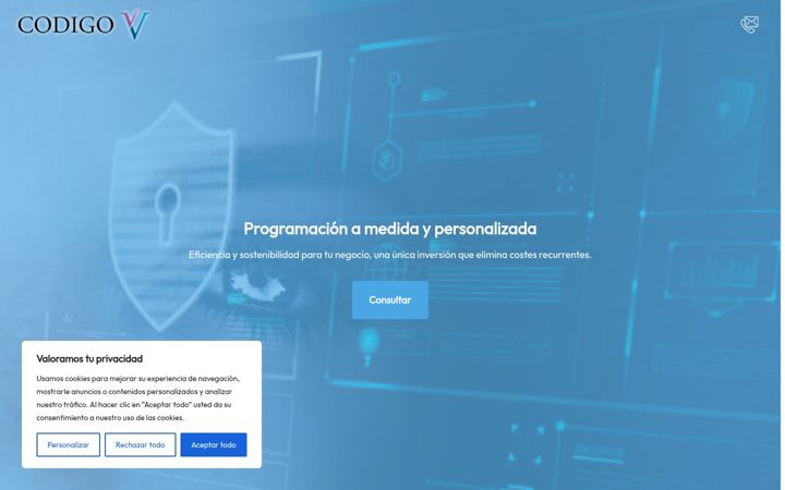 Screenshot of codigov.com
