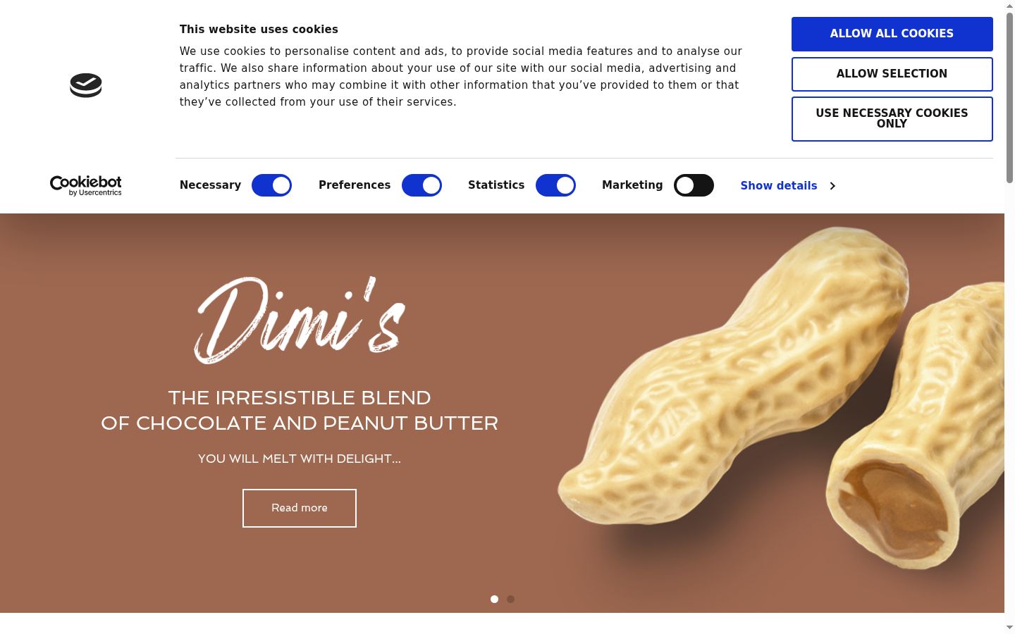 Sutikimo reklamjuostės, rodytos prieš bet kokią sąveiką, ekrano kopija