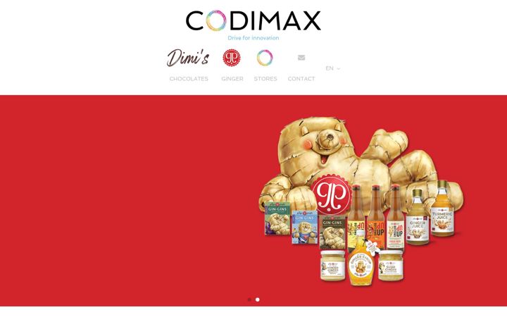Screenshot of codimax.eu
