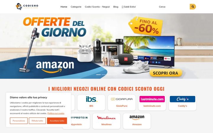 Screenshot of codisho.com