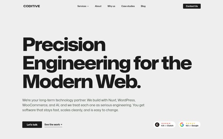 Screenshot of coditive.com
