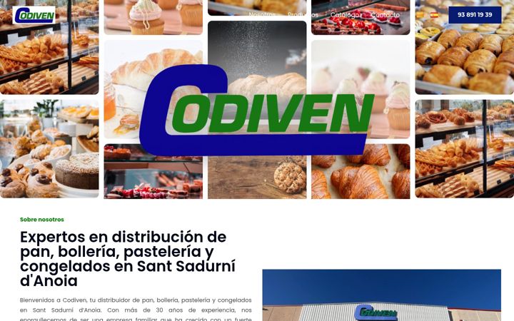 Screenshot of codivendistribuciones.es