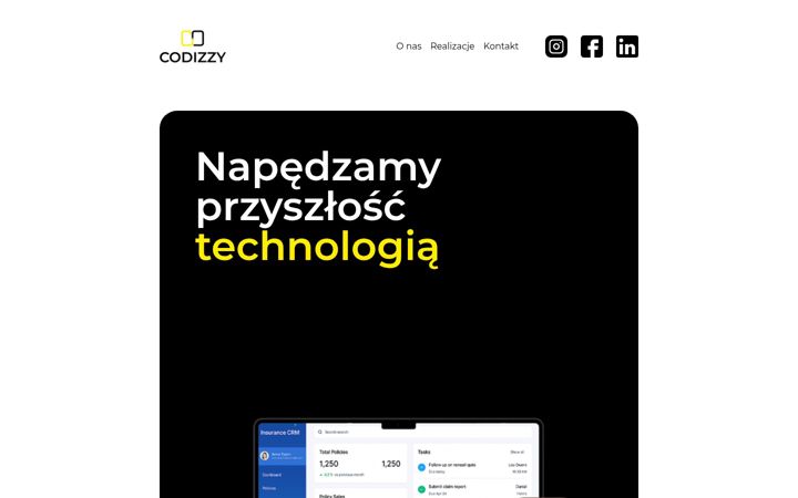 Screenshot of codizzy.pl
