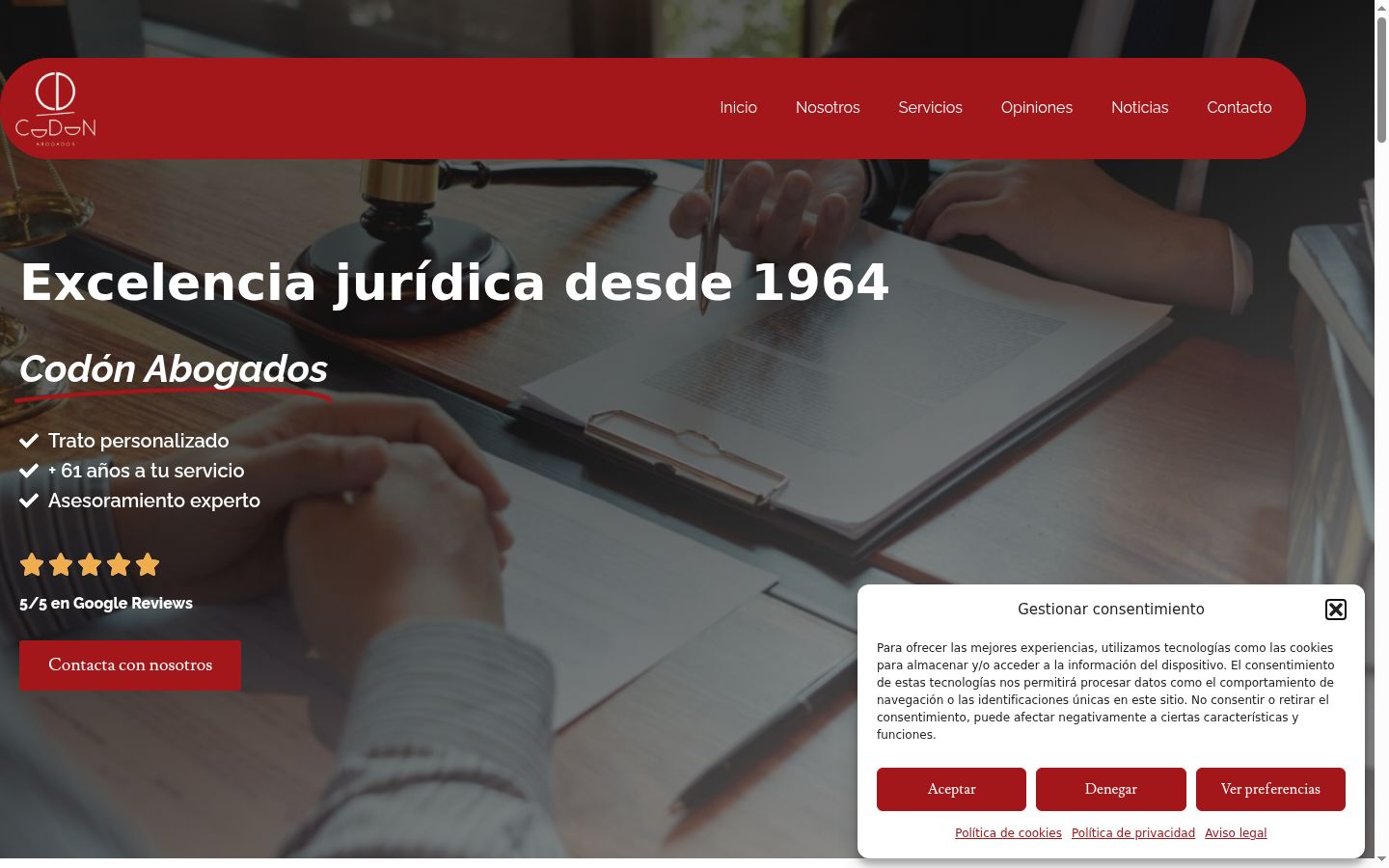 Snímka obrazovky banera súhlasu zobrazeného pred akoukoľvek interakciou