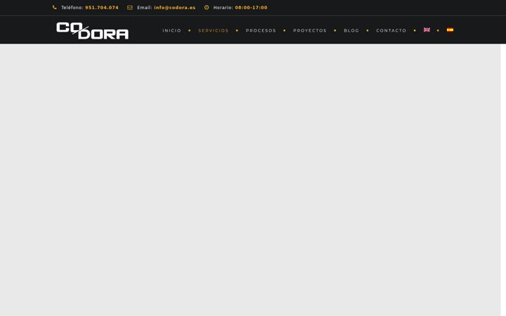 Screenshot di codora.es