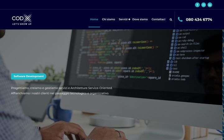 Screenshot of codx.it
