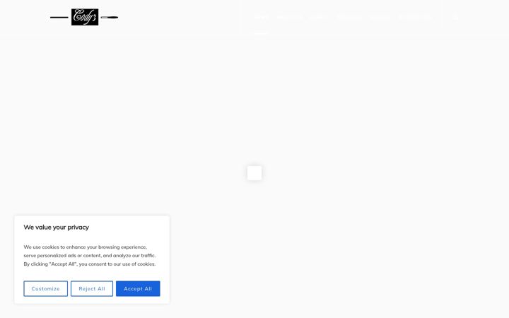 Screenshot of codysfinearts.com