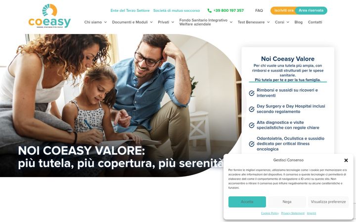 Snímek obrazovky coeasymutua.it