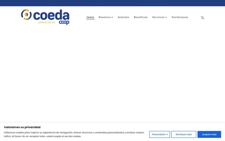 Capture d'écran de coeda.com.co