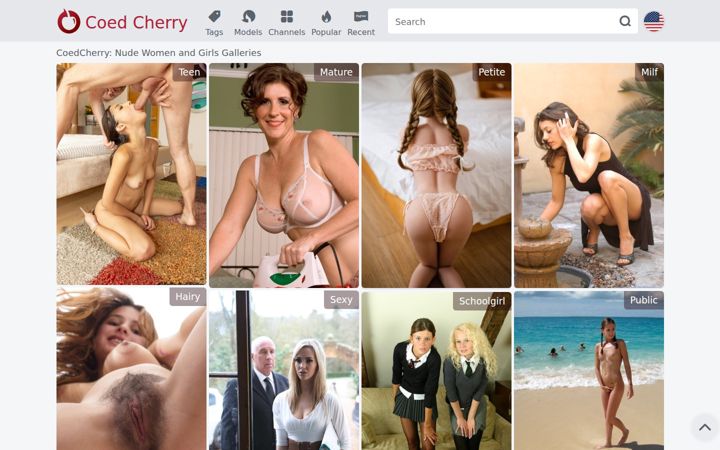 Screenshot of coedcherry.com