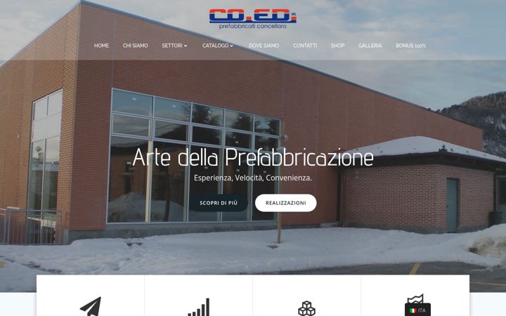Snímek obrazovky coedpadula.it