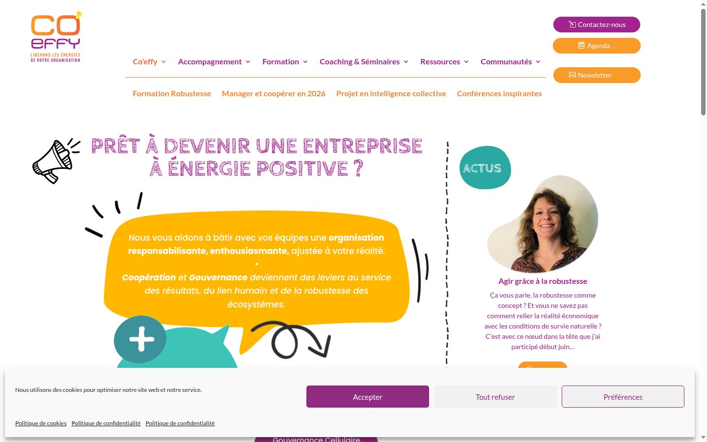 Screenshot tal-banner tal-kunsens muri qabel kwalunkwe interazzjoni