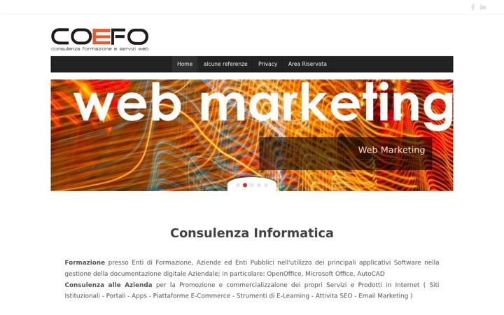 Screenshot of coefo.it