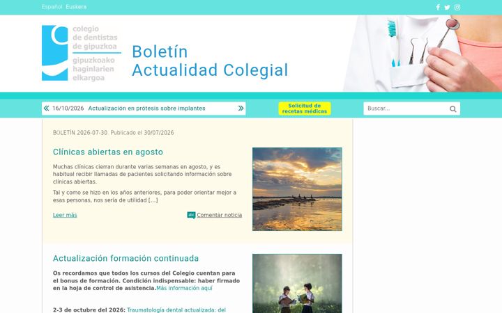 Screenshot of coeg-news.eu
