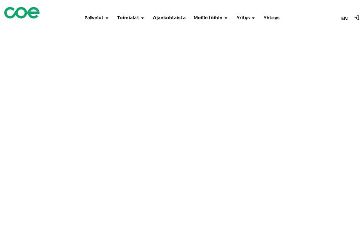 Screenshot of coegroup.fi