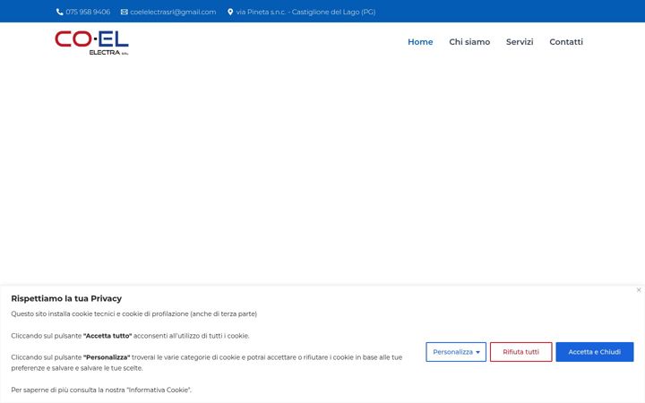 Screenshot of coelelectra.com